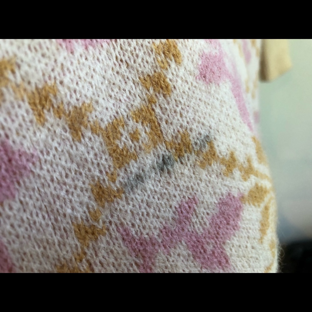 Cute Knit Short Sleeve Preppy Polo Sweater - Picture 7 of 7